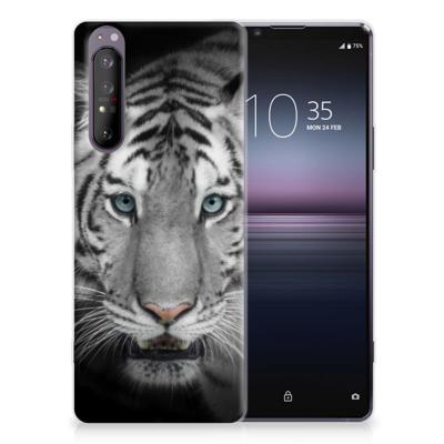 Sony Xperia 1 II TPU Hoesje Tijger Sony Xperia 1 II TPU Hoesje Tijger