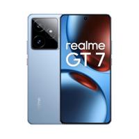 realme GT7 5G smartphone, 12 + 512 GB, 7000 mAh batterij, 120 W opladen, Dimensity 9400e chipset, IMX906 50MP camera, AI Planner, 6000nits Pro-Esports 120Hz display, IP69, blauw, Amazon exclusief