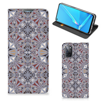 OPPO A52 | A72 Standcase Flower Tiles