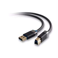Belkin F3U159Cp0.9M-P Usb Kabel, Zwart