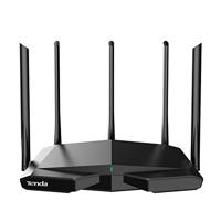 TENDA TX27 Pro draadloze router Gigabit Ethernet Tri-band (2,4 GHz/5 GHz/6 GHz) zwart (TX27 Pro). Merk: