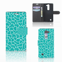 LG Magna | G4C Hoesje Cracks Blue