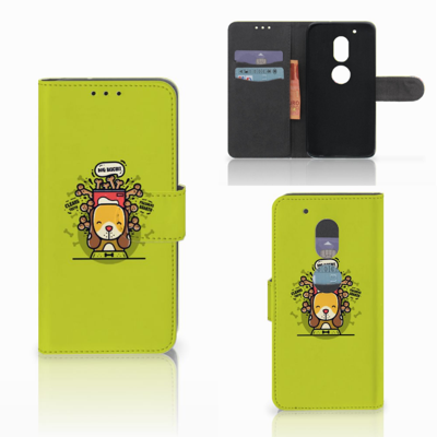 Motorola Moto G4 Play Leuk Hoesje Doggy Biscuit Motorola Moto G4 Play Leuk Hoesje Doggy Biscuit