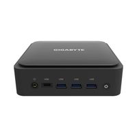 Gigabyte GB-BEI7-1260 PC/workstation barebone Zwart Ingebouwde luidsprekers i7-1260P 3,4 GHz