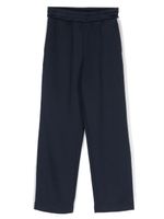 Michael Kors Kids pantalon de jogging à logo - Bleu