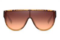 CWI zonnebril shield dames volledig omrand cat. 3 bruin/bruin