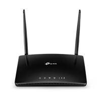TP-Link Archer MR402 WiFi met SIM, AC1200Mbps Dual Band 4G LTE WLAN-router, 3 LAN-poorten en 1 LAN/WAN, plug & play, 2 afneembare LTE-antennes, QoS, OneMesh.