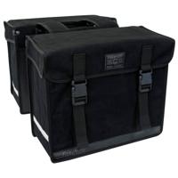 Canvas Fietstas Led 56,5 Liter Zwart