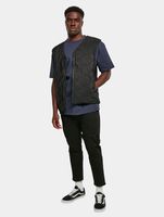 Urban Classics / Bodywarmer Zipped Gilet in zwart