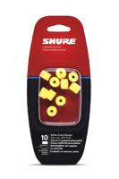 Shure EAYLF1-10 Schuimrubberen oorpasstukken voor SE oortelefoon (10 stuks), Geel