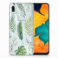 Samsung Galaxy A30 TPU Case Leaves