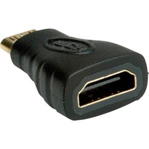 Value 12.99.3152 Adapter [1x HDMI-stekker C mini - 1x HDMI-bus] Zwart