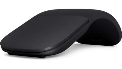Surface Arc Mouse - Muis - optisch - 2 knoppen - draadloos - Bluetooth 4.1 - zwart