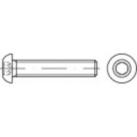 TOOLCRAFT TO-5380980 Lenskopschroeven M4 12 mm Binnenzeskant (inbus) RVS A4 1000 stuk(s)