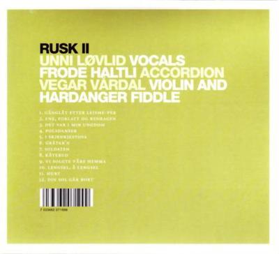 Rusk II - CD (7033662071999)