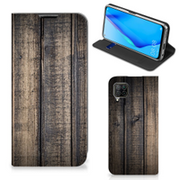 Huawei P40 Lite Book Wallet Case Steigerhout - thumbnail