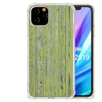 Apple iPhone 11 Pro Stevig Telefoonhoesje Green Wood