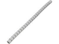 TRU COMPONENTS 1593186 TC-MX-KLT20GY203 Spiraalslang 20 mm (max) Grijs 5 m