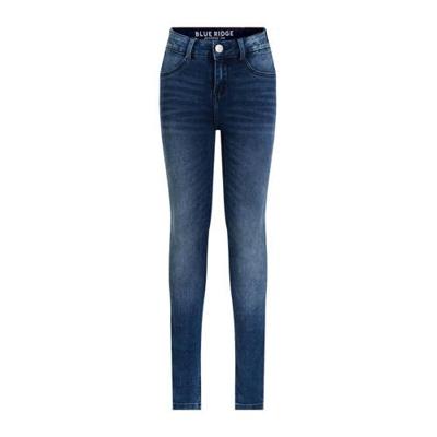 WE Fashion Blue Ridge super skinny jeans Yfke dark denim