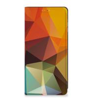 Samsung Galaxy A25 Stand Case Polygon Color - thumbnail