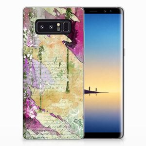 Hoesje maken Samsung Galaxy Note 8 Letter Painting