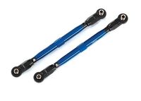 Toe links, front (TUBES blue-anodized, 6061-T6 aluminum) (2) (TRX-8997X) - thumbnail