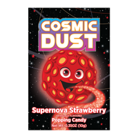 Cosmic Dust Cosmic Dust - Supernova Strawberry Popping Candy 10 Gram