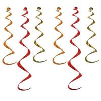 Hangdecoratie Whirlys herfst kleuren