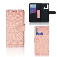Huawei P20 Lite (2019) Telefoon Hoesje Pattern Orange