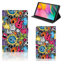 Samsung Galaxy Tab A 10.1 (2019) Tablet Hoes met standaard Punk Rock