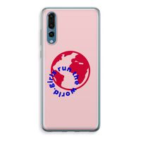 Run The World: Huawei P20 Pro Transparant Hoesje - thumbnail