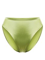 Form and Fold bas de bikini The 90s à taille haute - Vert