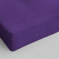 DreamHouse Bedding Hoeslaken Katoen - Paars 90 x 200
