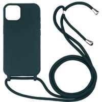 Samsung Galaxy S20 Ultra hoesje - Backcover - Koord - Softcase - Flexibel - TPU - Groen