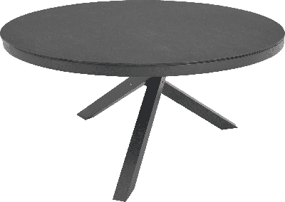 YardLife Ronde Tuintafel 'Mojito Negro' ø150cm