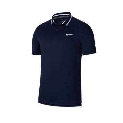 Nike Sportpolo donkerblauw/wit Nike Sportpolo donkerblauw/wit