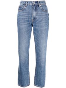 Alexander Wang jean Stovepipe à taille haute - Bleu