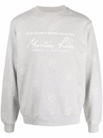 Martine Rose sweat à logo imprimé - Gris - thumbnail