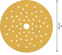 Bosch Accessoires Expert C470 schuurpapier voor excenterschuurmachines 150 mm, multigaten, K320 50-delig - 1 stuk(s) - 2608901144