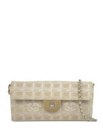 CHANEL Pre-Owned sac porté épaule Travel Line East West (2000) - Tons neutres