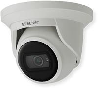 HANWHA ANE-L6012R Wisenet 2MP supercompacte IR-flateye-camera, resolutie van 1920 x 1080, ingebouwde 3 mm vaste lens, 30 fps bij alle resoluties, dag en nacht, WDR, ingebouwde Micro