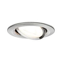 Inbouw LED Nova rond 1x6,5W GU10 geborsteld ijzer scharnierend 3-traps dimbare 934,64
