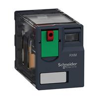 Schneider Electric RXM4AB1P7 Zelio Relay RXM - miniatuurrelais - insteekbaar - test - 4OF - 12A - 230VAC