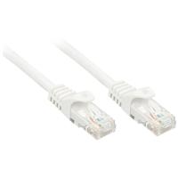 LINDY 48202 RJ45 Netwerkkabel, patchkabel CAT 6 U/UTP 1.00 m Wit 1 stuk(s) - thumbnail