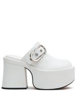 Marc Jacobs portefeuille The J Marc en cuir - Blanc