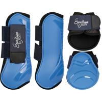 Hugo Boss heren zwembroek logo stripe Dolphin - lichtblauw