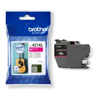 Brother LC-421XLM inktcartridge 1 stuk(s) Origineel Hoog (XL) rendement Magenta - thumbnail