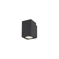 SLV wandopbouwarmatuur ENOLA SQUARE M/verlichting voor wanden, wegen, ingangen, tuinlamp / IP65 3000/4000K 10 W 720/820 lm antraciet 38 graden