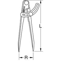 KS Tools 3000416 Puntpasser Gereedschapsstaal - thumbnail