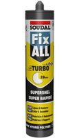 Soudal Fix - All Turbo | Lijmkit | Zwart | 290 ml - 124806